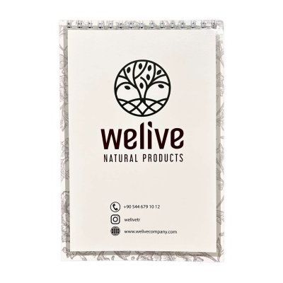 WELIVE SPİRALLİ BLOKNOT (55 YAPRAK 14 X 70)