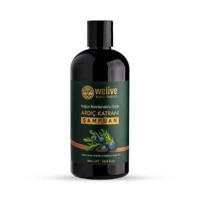 WELIVE YOĞUN NEMLENDİRİCİ ETKİLİ ARDIÇ KATRANI ŞAMPUAN 500 ML