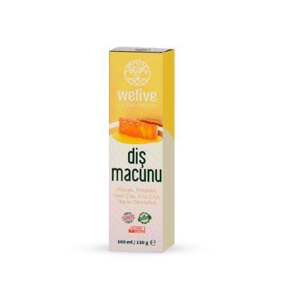 WELIVE DİŞ MACUNU MİSVAK PROPOLİS 100 ML