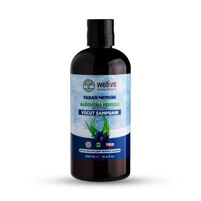 WELIVE YABAN MERSİNİ EKSTRATLI ALOE VERA KOKULU VÜCUT ŞAMPUANI 500 ML