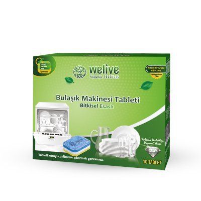 WELIVE BULAŞIK YIKAMA TABLETİ 10’LU