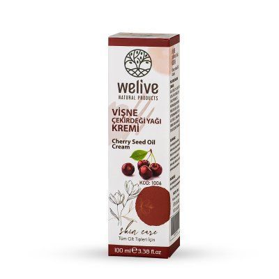 WELIVE VİŞNE ÇEKİRDEĞİ YAĞLI KREM 100 ML