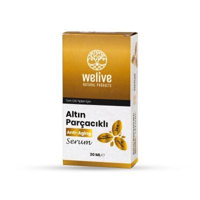 WELIVE ALTIN PARÇACIKLI ANTI-AGING SERUM 30 ML