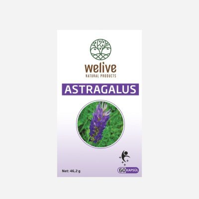 WELIVE Astragalus Takviye Edici Gıda 60 Kapsül