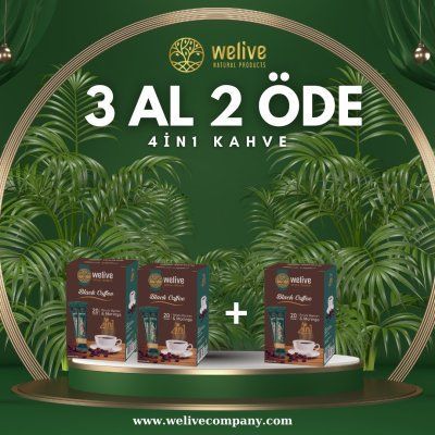 WELIVE 4 İN 1 KAHVE 3 AL 2 ÖDE