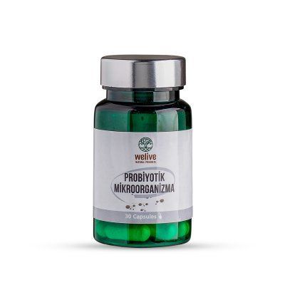 WELIVE PROBİYOTİK MİKROORGANİZMA 30 CAP