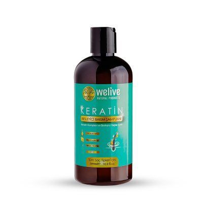 WELIVE KERATİN BESLEYİCİ BAKIM ŞAMPUAN 500 ML