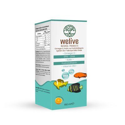 WELIVE OMEGA 3 EPA-DHA KOLİN 150 ML