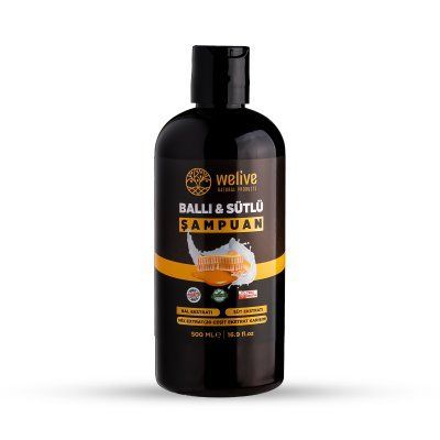 WELIVE BALLI & SÜTLÜ  ŞAMPUAN 500 ML