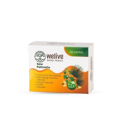 WELIVE CÜCE PALMİYE (SAW PALMETTO) 60 CAP	