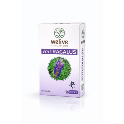 WELIVE Astragalus Takviye Edici Gıda 60 Kapsül