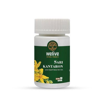 WeLive Sarı Kantaron 30 Kapsül