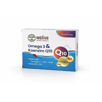 WELIVE OMEGA 3 & KOENZİM Q10