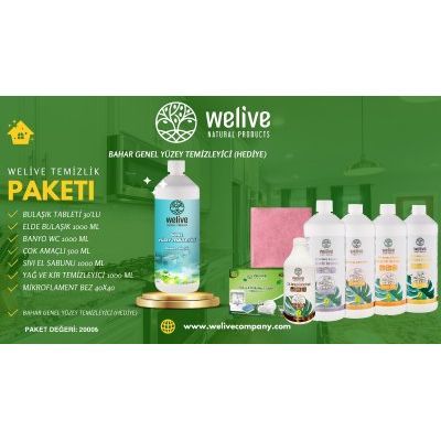 WELIVE TEMİZLİK PAKETİ