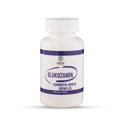 WELIVE GLUKOZAMİN KONDROİTİN MSM VE BOSWELLIA 90 KAPSÜL