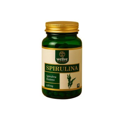 WeLive Spirulina Kapsül 90 Kapsül