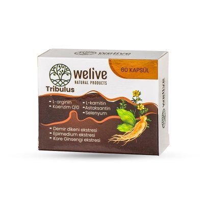 WeLive Demir Dikeni (Tribulus) 60 Kapsül