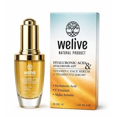 WELIVE HYALURONIC ACID & VITAMIN C SERUM 30 ML
