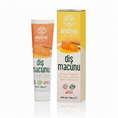 WELIVE Diş Macunu Misvak Propolis 100 ml