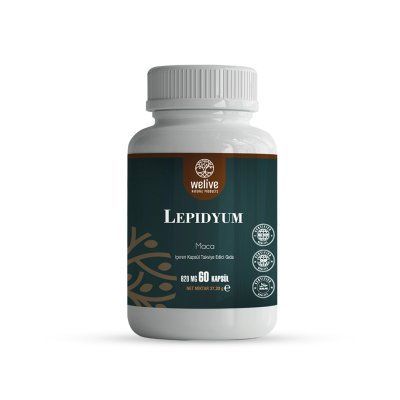 WeLive Lepidyum Maca 60 Kapsül