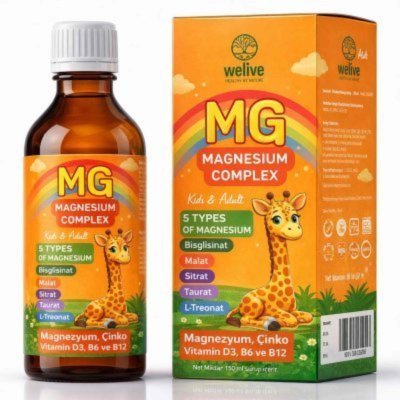 WELIVE MAGNESIUM COMPLEX 150 ML ŞURUP